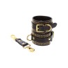 Studded Ankle Cuffs Set