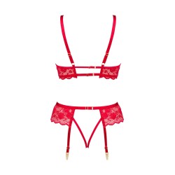 Rose set red