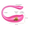 ONINDER - NAIROBI VIBRATING EGG PINK - FREE APP