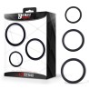 Set of 3 Penis Rings Silicone S, M and L