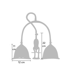 Vacuum Breast Pleasure Pump M/L