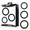 Set of 3 Penis Rings Silicone S, M and L