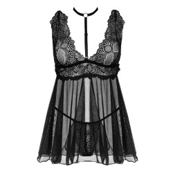 Milana babydoll black