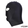 Open Mouth and Eyes Hood Black