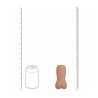 Raw - Backline - TPE Medium Masturbator - 278g - Tan
