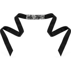 COQUETTE CHIC DESIRE - LACE MASK BLACK