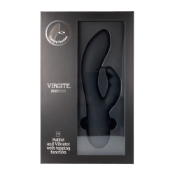 V9 BLACK RECHARGEABLE TAPPING VIBRATOR