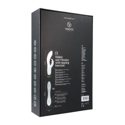 V9 BLACK RECHARGEABLE TAPPING VIBRATOR