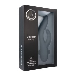 V9 BLACK RECHARGEABLE TAPPING VIBRATOR