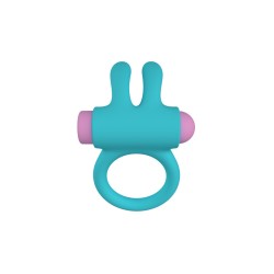 RINY VIBRATING RING W/ BLUE SILICONE USB CONTROLLER