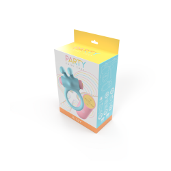 RINY VIBRATING RING W/ BLUE SILICONE USB CONTROLLER