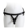 HARNESS WITH BLACK DILDO SIZE M