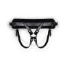 HARNESS WITH BLACK DILDO SIZE M