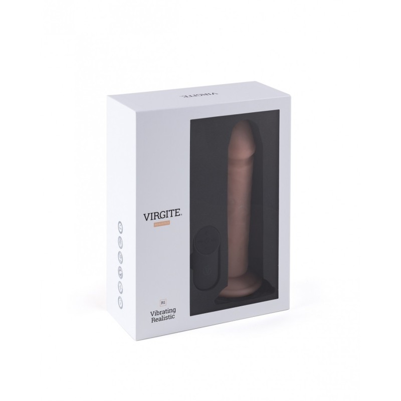 REALISTIC VIBRATOR "R1" 19CM W/ REMOTE CONTROL
