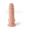 REALISTIC VIBRATOR "R12" FLESH 14.4CM W/ REMOTE CONTROL