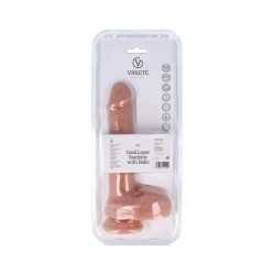 DUAL LAYER REALISTIC WITH BALLS 22CM R31