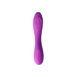 RECHARGEABLE TAPPING VIBRATOR V8 PURPLE