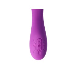 RECHARGEABLE TAPPING VIBRATOR V8 PURPLE