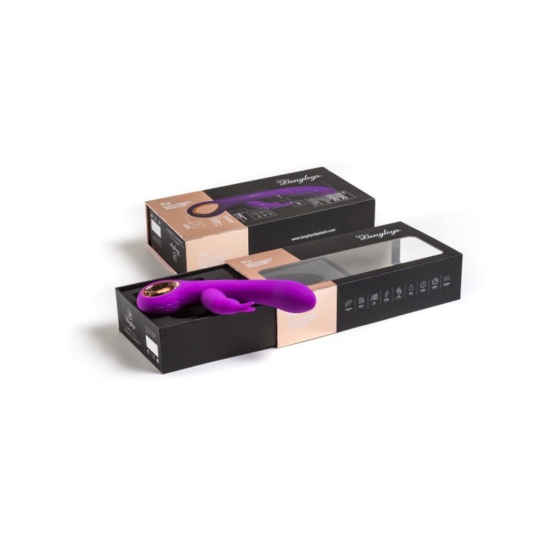 G-SPOT VIBRATOR WITH BLACK BIA CLITORAL STIMULATOR