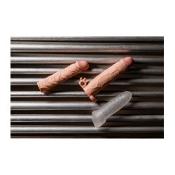 REALISTIC PENIS SHEATH S1 FLESH 16'5 CM