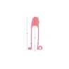 REALISTIC PENIS SHEATH S5 FLESH 19 CM W/ VIBRATION