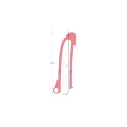 REALISTIC PENIS SHEATH S7 FLESH 21 CM W/ VIBRATION