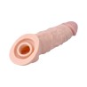 REALISTIC PENIS SHEATH S8 FLESH 19.8 CM