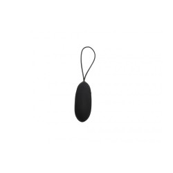 BLACK RECHARGEABLE VIBRATING EGG G3