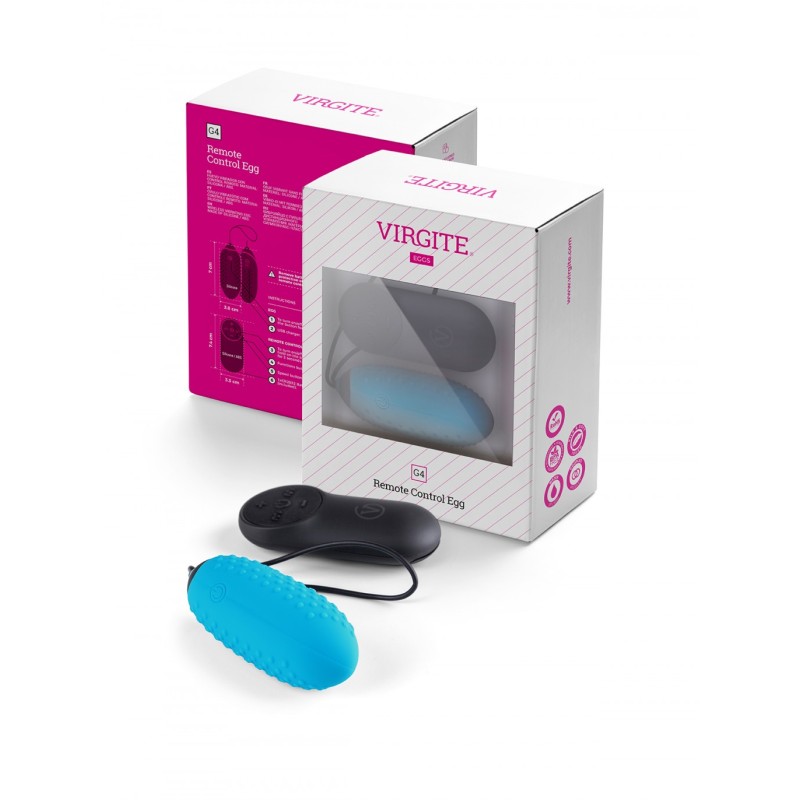 G4 RECHARGEABLE PINK VIBRATING EGG
