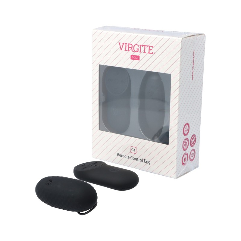 G4 VIBRATOR EGG RECHARGEABLE BLACK