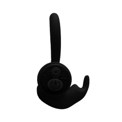 E9 BLACK RECHARGEABLE VIBRATING RING