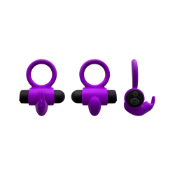 E9 PURPLE RECHARGEABLE VIBRATING RING
