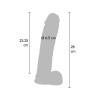 Dildo 11 inch with Balls