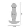 ToyJoy Buttocks The Wild Magn Pulse Vibrating Plug