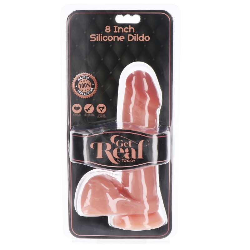 ToyJoy Get Real Silicone 20 cm Dildo