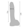 ToyJoy Get Real Extreme 28 cm XXL Dildo