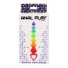 ToyJoy Anal Play Rainbow Heart Beads