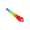 ToyJoy Anal Play Rainbow Heart Beads