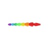 ToyJoy Anal Play Rainbow Heart Beads