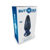 ToyJoy Buttocks Shining Vibrating Glass Plug
