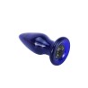 ToyJoy Buttocks Shining Vibrating Glass Plug