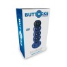 ToyJoy Buttocks Radiant Vibrating Glass Plug