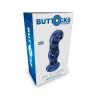 ToyJoy Buttocks Gleaming Vibrating Glass Plug