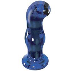 ToyJoy Buttocks Gleaming Vibrating Glass Plug