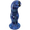 ToyJoy Buttocks Gleaming Vibrating Glass Plug