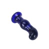 ToyJoy Buttocks Gleaming Vibrating Glass Plug