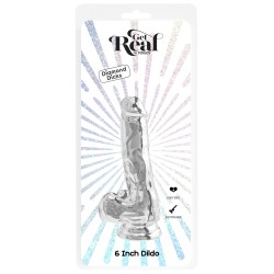 Clear Dildo TPE 16 cm