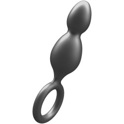 ToyJoy Buttocks The Plugger 2-Balls Metallic Silicone Plug