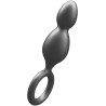 ToyJoy Buttocks The Plugger 2-Balls Metallic Silicone Plug