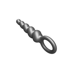 ToyJoy Buttocks The Screw Metallic Silicone Plug